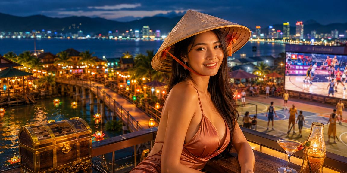 Người hâm mộ bóng rổ tại Nha Trang theo dõi kèo cá cược qua điện thoại